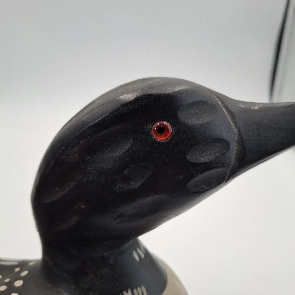 Heritage Mint Ltd Carved Wood Loon Decoy 13